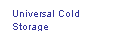 Text Box: Universal Cold Storage
